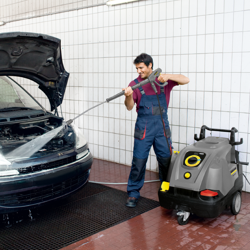 Hidrolavadora industrial de agua caliente y vapor HDS 6/14 C