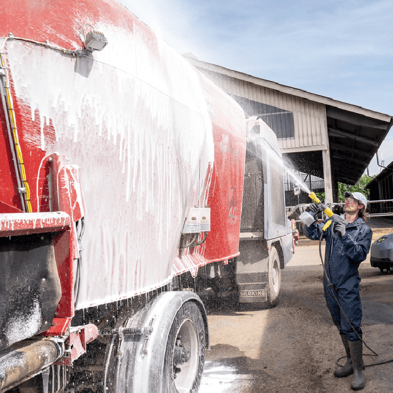 Hidrolavadora industrial de agua caliente y vapor HDS 10/21-4M de Karcher