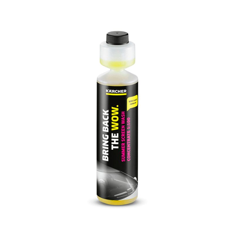 Limpiador y repelente de lluvia para parabrisas para carro 250 ml marca Karcher RM 672