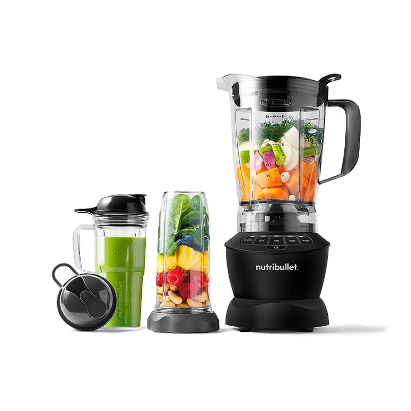 Licuadora familiar con extractor de nutrientes Combo Blender 1.200 W Nutribullet