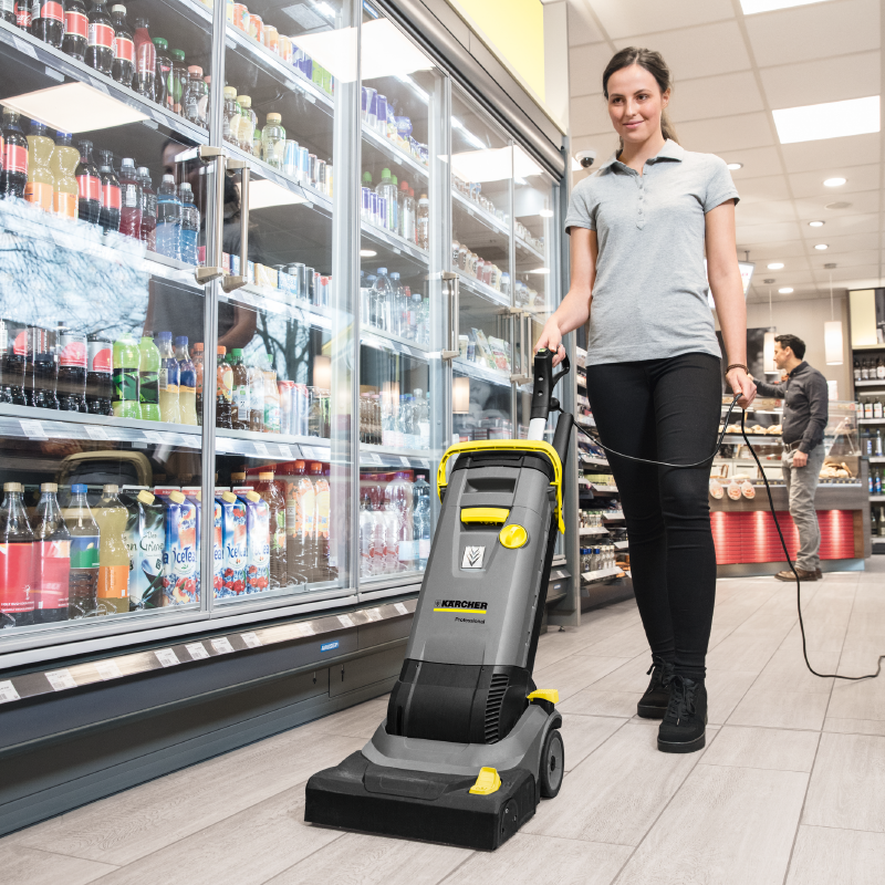 Fregadora lavadora de pisos BR 30/4