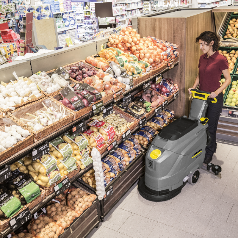 Fregadora lavadora de pisos BD 43/35 C EP