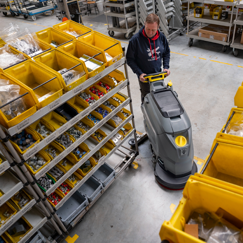 Fregadora lavadora de pisos BD 50/50 C Bat Pack