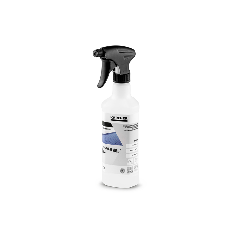 Detergente quitamanchas para alfombras y tapicerías marca Karcher RM 769 - 500ml