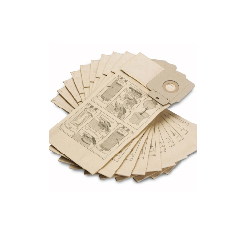 Bolsas de filtro de papel Karcher, 10 unidades, CV 30/1, CV 38/1, CV 38/2, CV 48/2