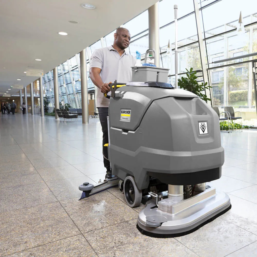 Fregadora lavadora de pisos industrial BD 80/100 W Bp de Karcher